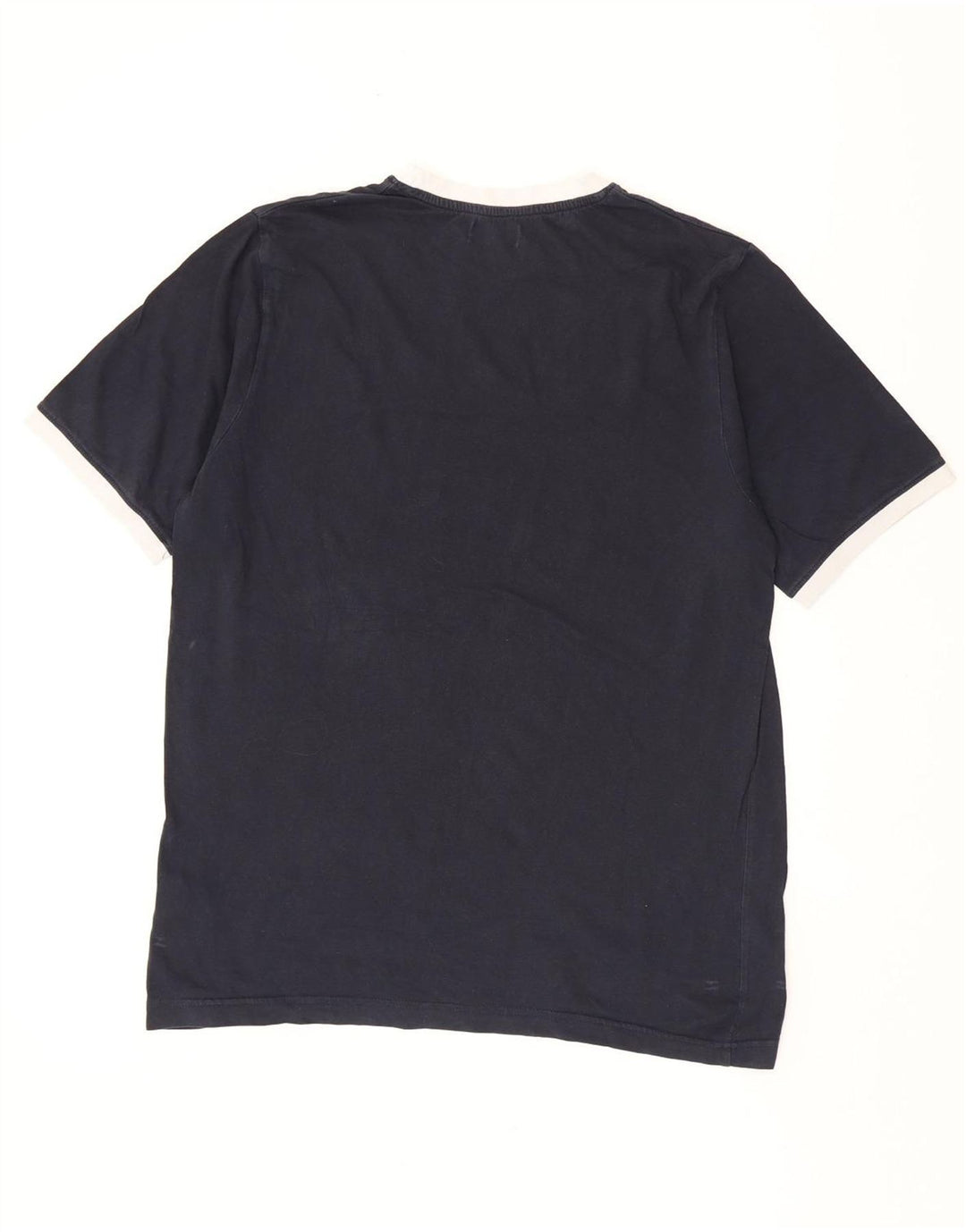 KAPPA Herre T-Shirt Top Stor Marineblå Bomuld
