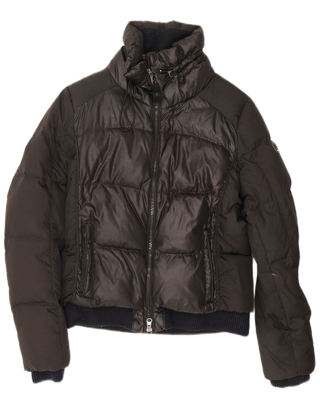 Geox polstret jakke til kvinder UK 8 Lille sort polyester