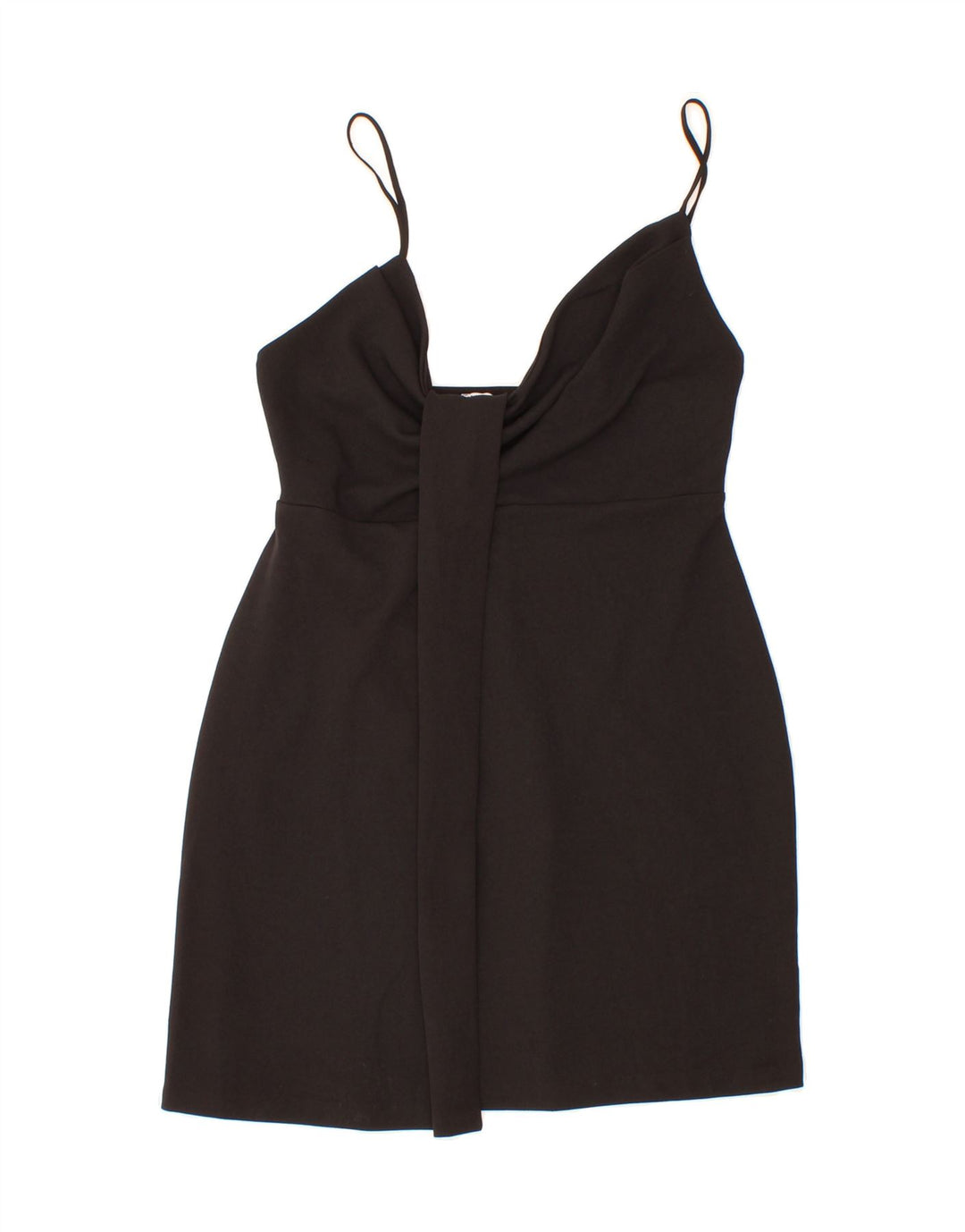 ZARA Womens Slip Dress UK 12 Medium Black Vintage Zara and Second-Hand Zara from Messina Hembry 