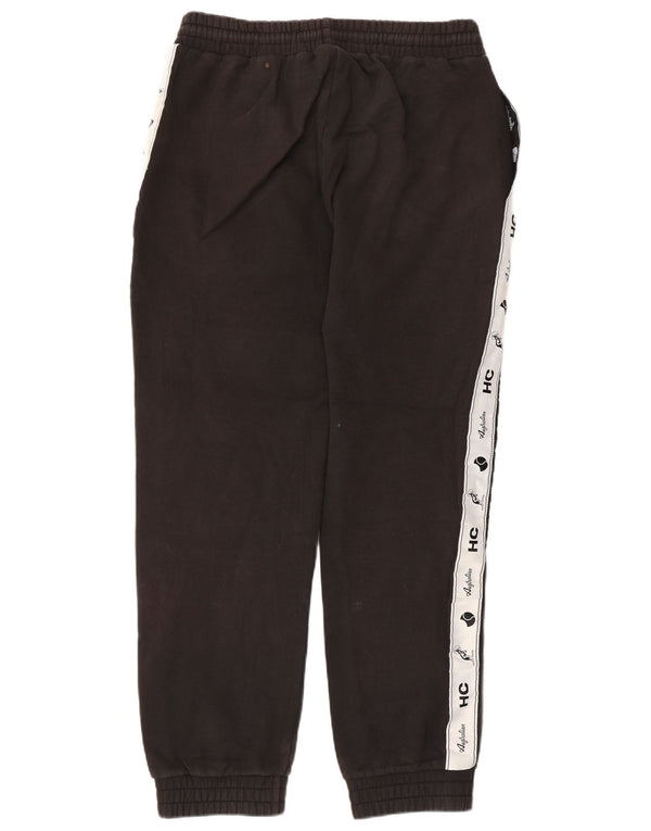 AUSTRALIAN L'ALPINA Mens Tracksuit Trousers Joggers XL  Black Colourblock