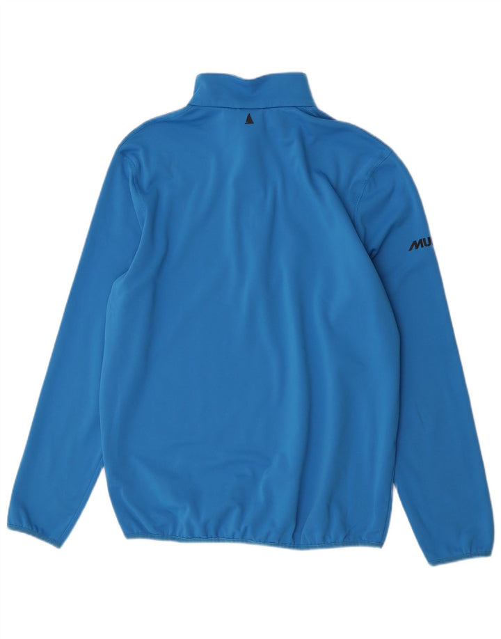 Musto Sweatshirt med lynlås til mænd XL Blå Polyester