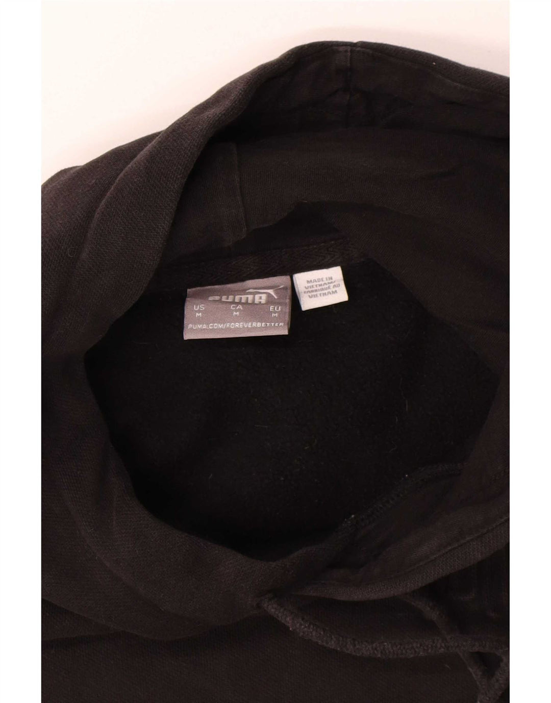 Puma Herre hættetrøje Jumper Medium Sort Bomuld