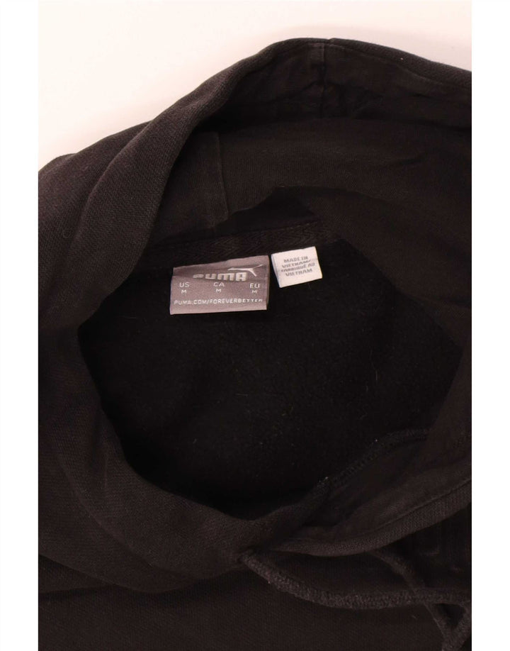 Puma Herre hættetrøje Jumper Medium Sort Bomuld