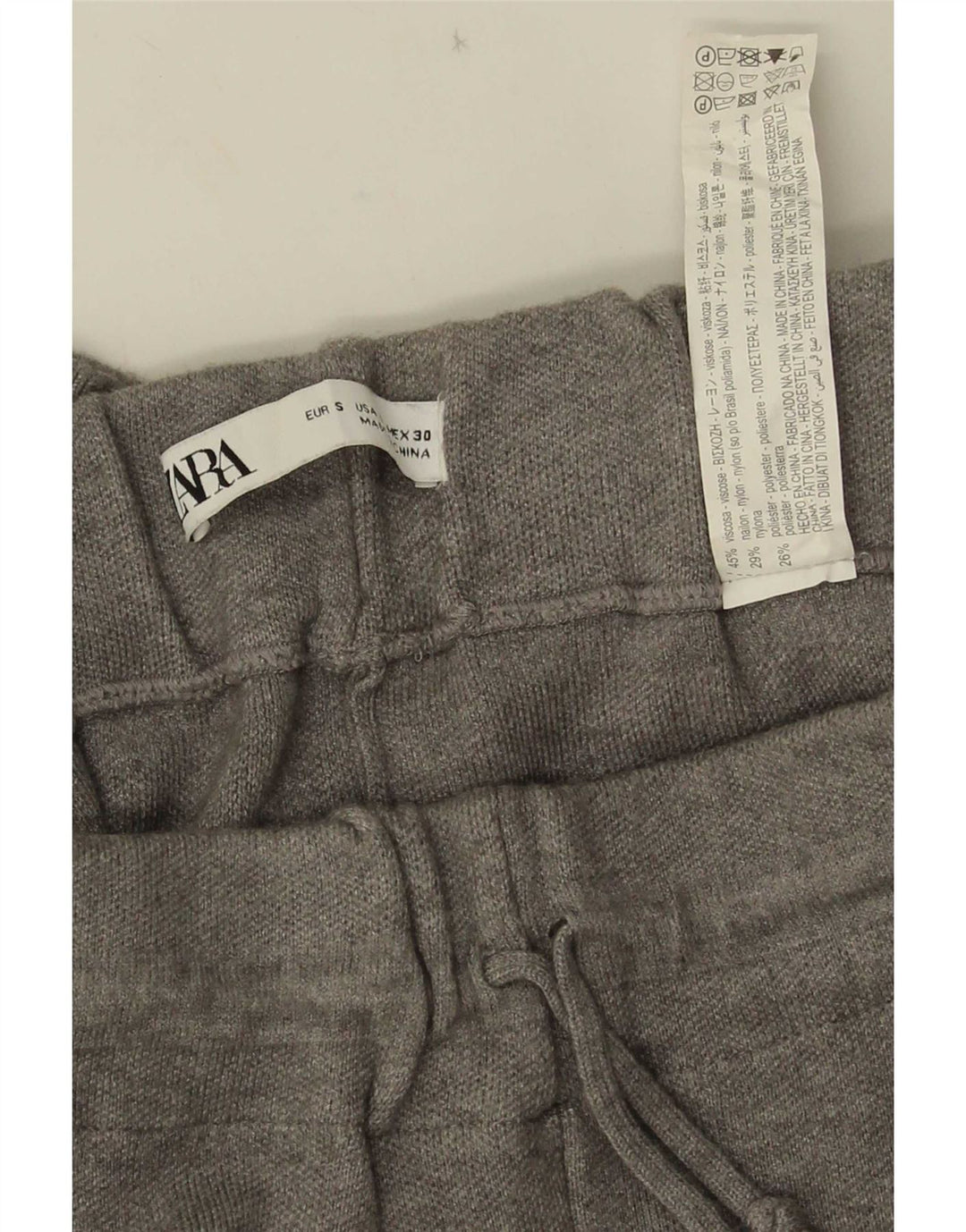 Zara Træningsdragt til mænd Joggers Små Grå Viscose