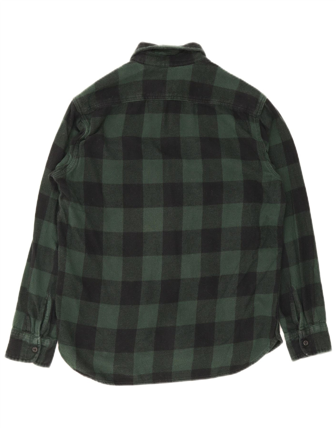 Levi's herre flannel skjorte lille grøn Gingham bomuld