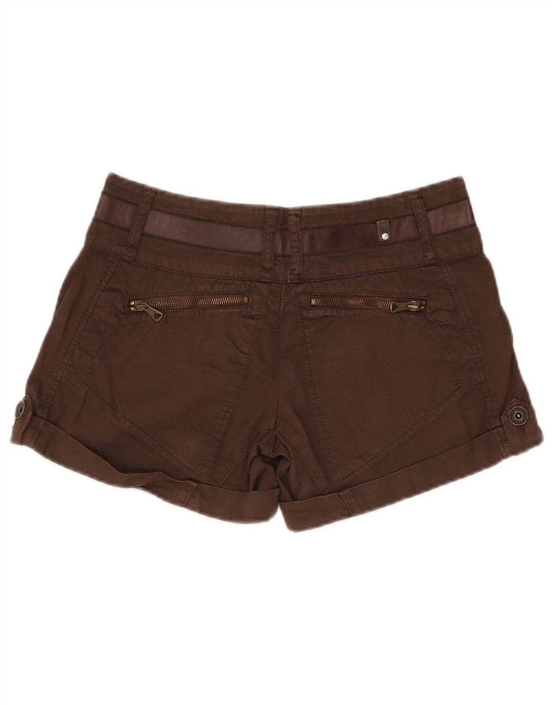 Liu Jo Casual Shorts til kvinder W28 Medium Brun Bomuld
