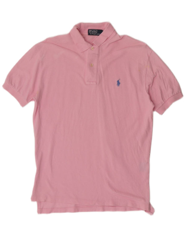 Polo Ralph Lauren Herre poloskjorte Lille Pink Bomuld