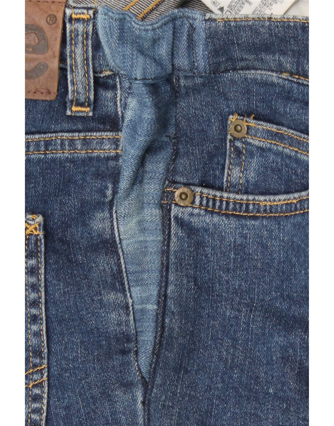 Lee Mens Brooklyn Straight Jeans W31 L28 Blå Bomuld
