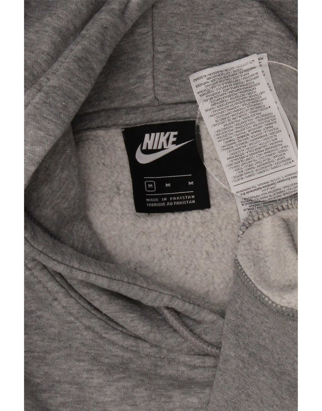 Nike Herre hættetrøje Jumper Medium Grey Flecked Bomuld