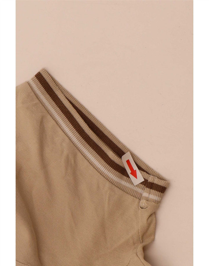 Diadora herre poloshirt Medium beige stribet bomuld