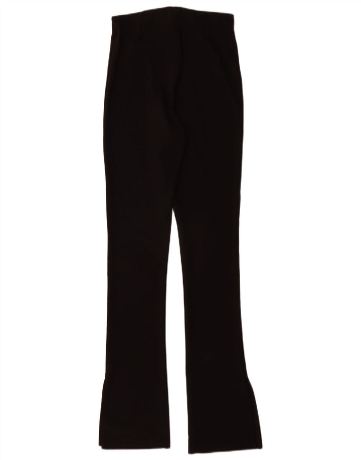 Zara Dame Flare Leggings UK 8 Small Black