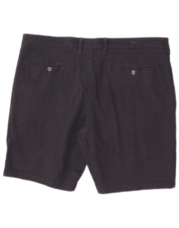 Marks & Spencer Herre Chino Shorts W40 XL Marineblå Bomuld