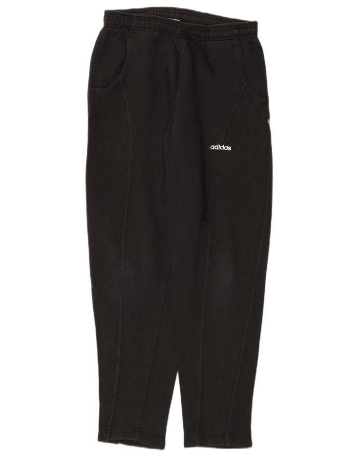 Adidas Træningsdragtsbukser til kvinder UK 12 Medium Sort Bomuld