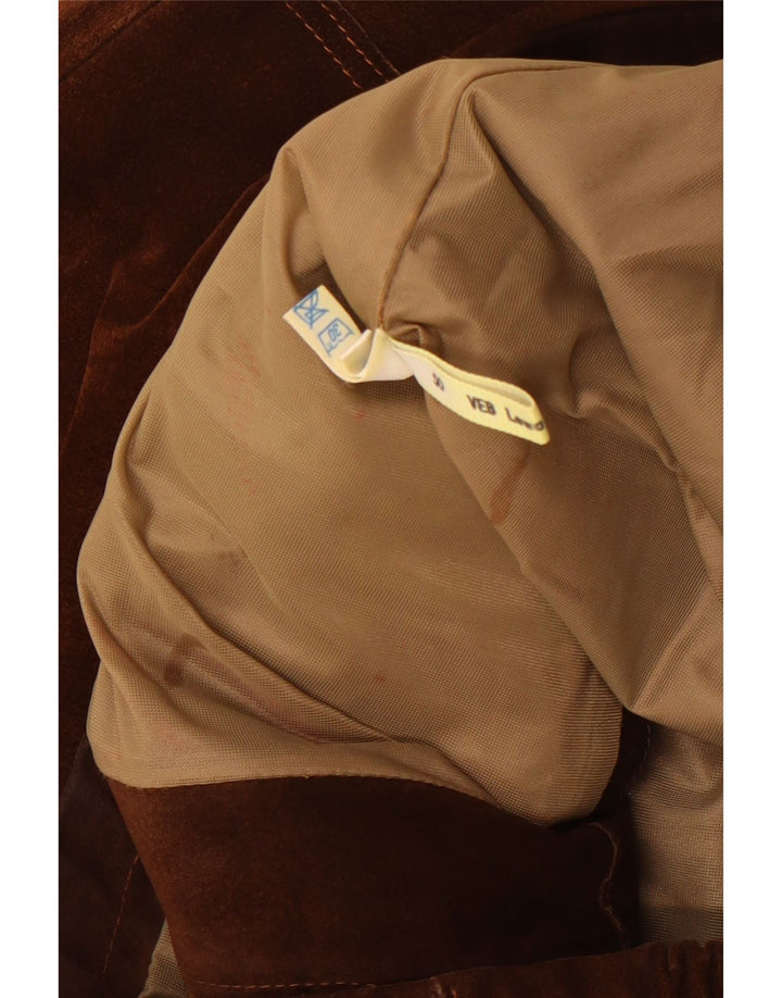 Vintage herre ruskindsjakke IT 50 Large Brown