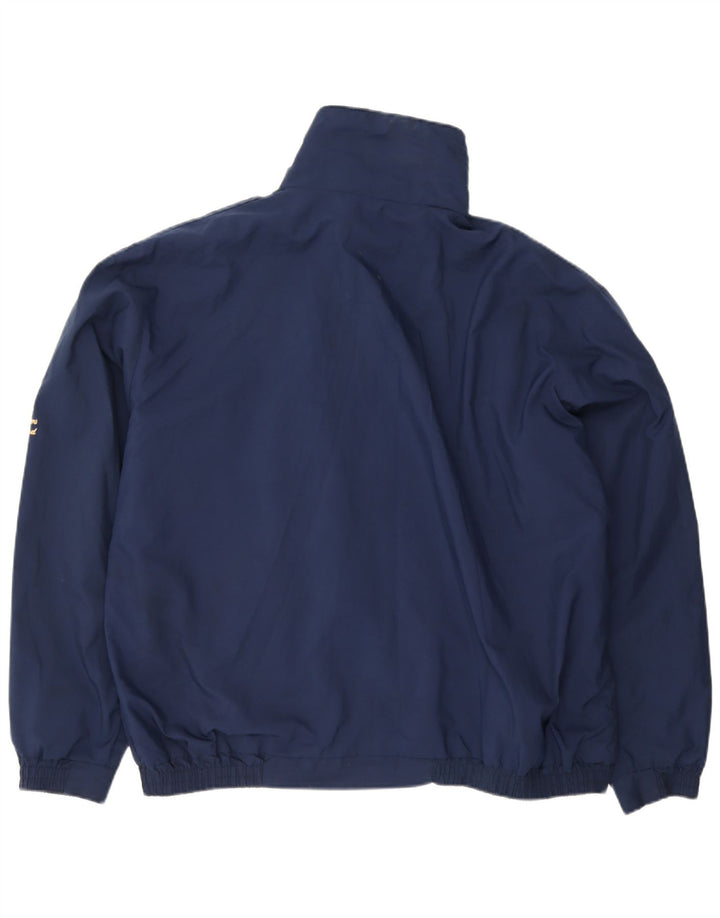 St. Andrews Herre Windbreaker Jacket UK 44 2XL Navy Blue Polyester