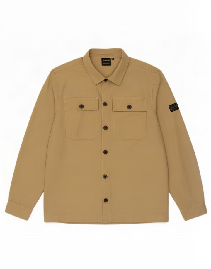 Barbour Herreskjorte Medium Beige Bomuld