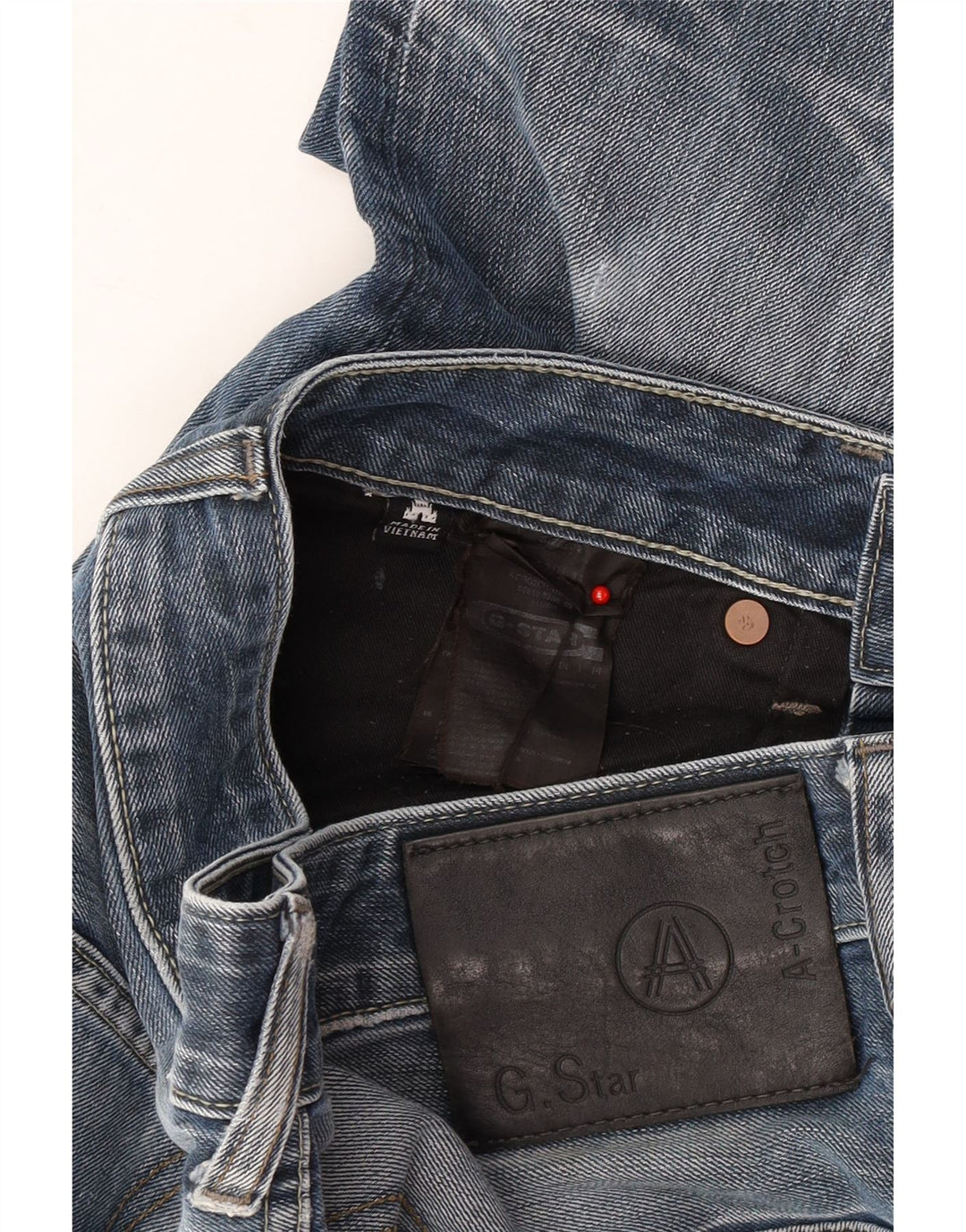 G-Star Slim Jeans til mænd W32 L31 blå bomuld