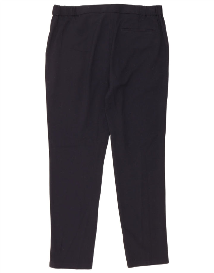 Reiss Lige Chinobukser til kvinder W34 L30 Marineblå polyester