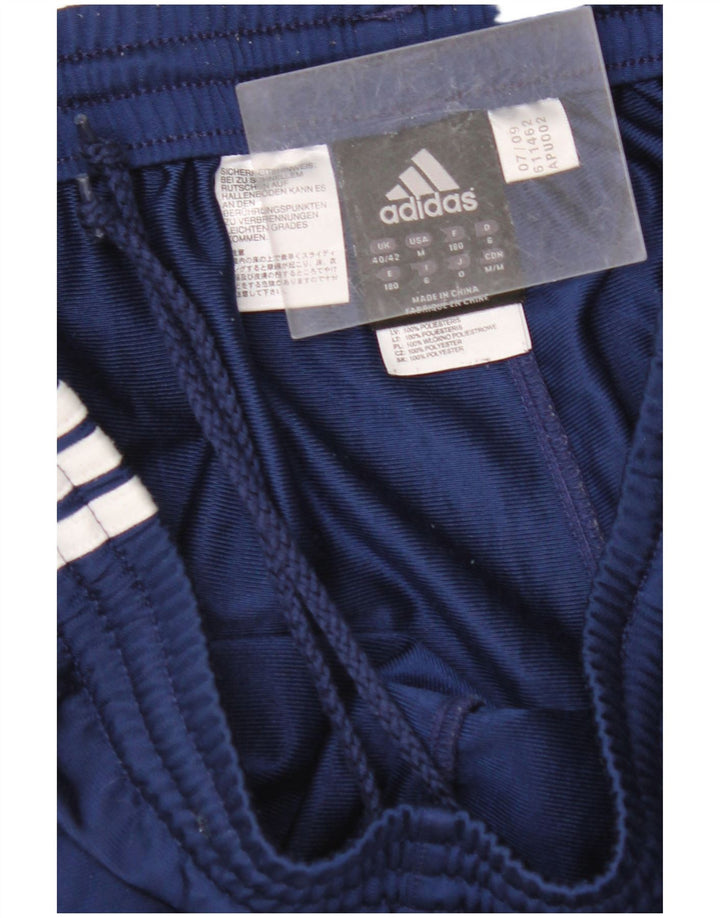 ADIDAS Træningsdragt til mænd Joggers UK 40/42 Medium Navy Blue Polyester