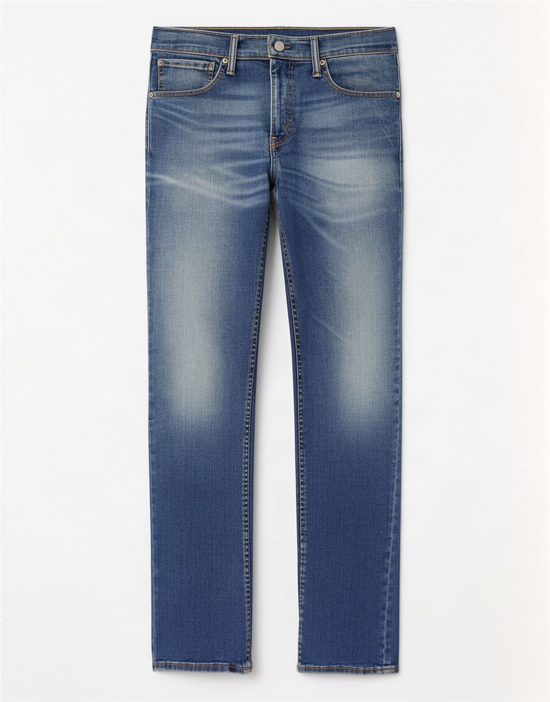 Levi's Herre 511 Slim Jeans W32 L34 Blå