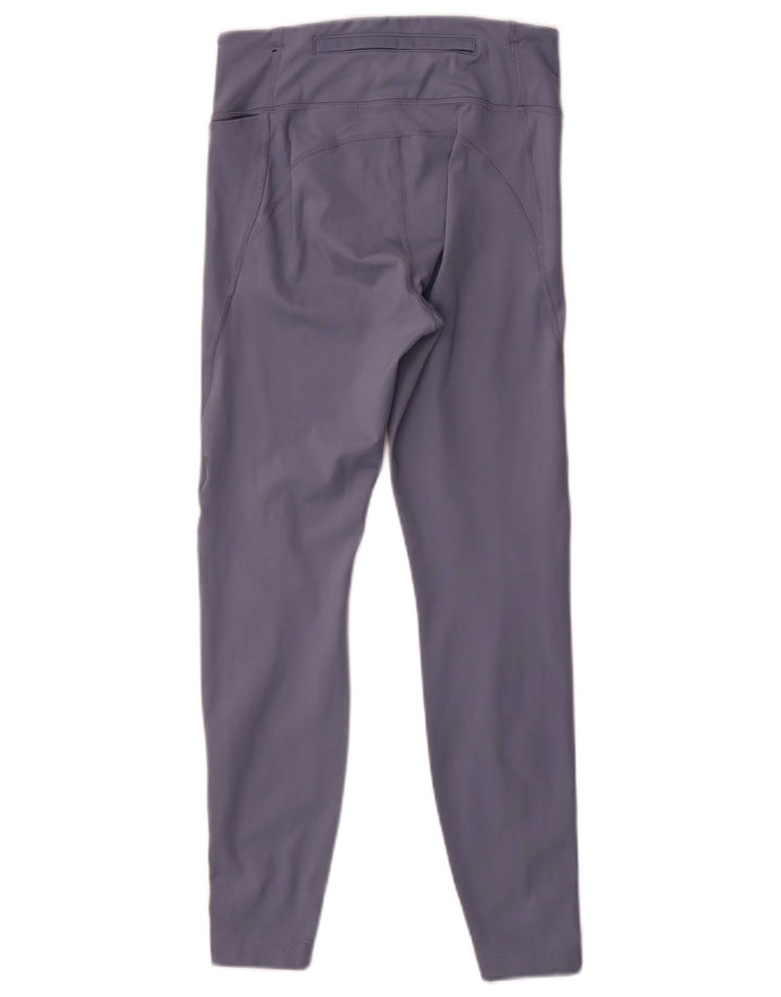 Nike Dame Leggings UK 10 Small Purple Polyester