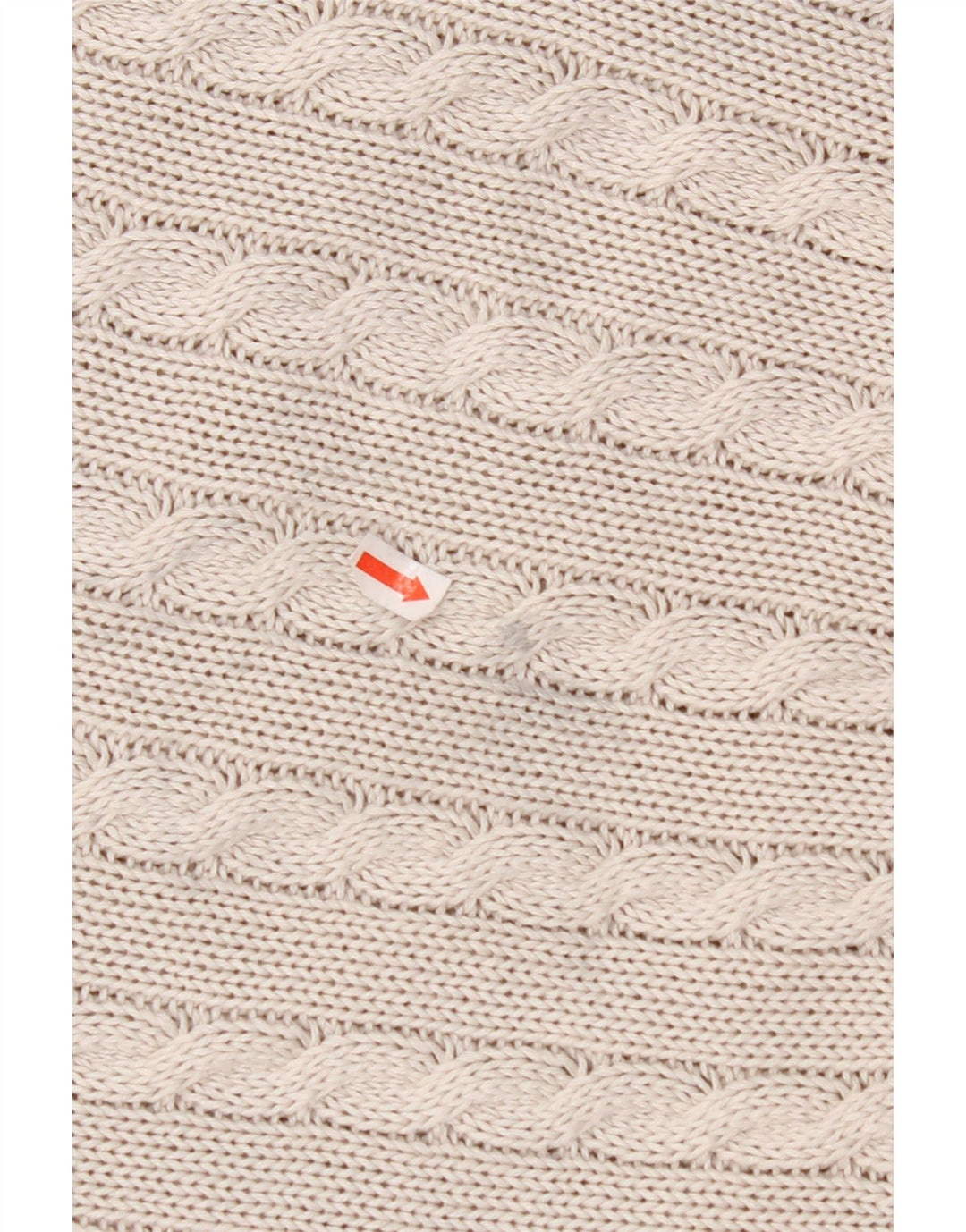 VINTAGE Dame sweater med rund hals DK 14 Medium Grey Fair Isle Cotton