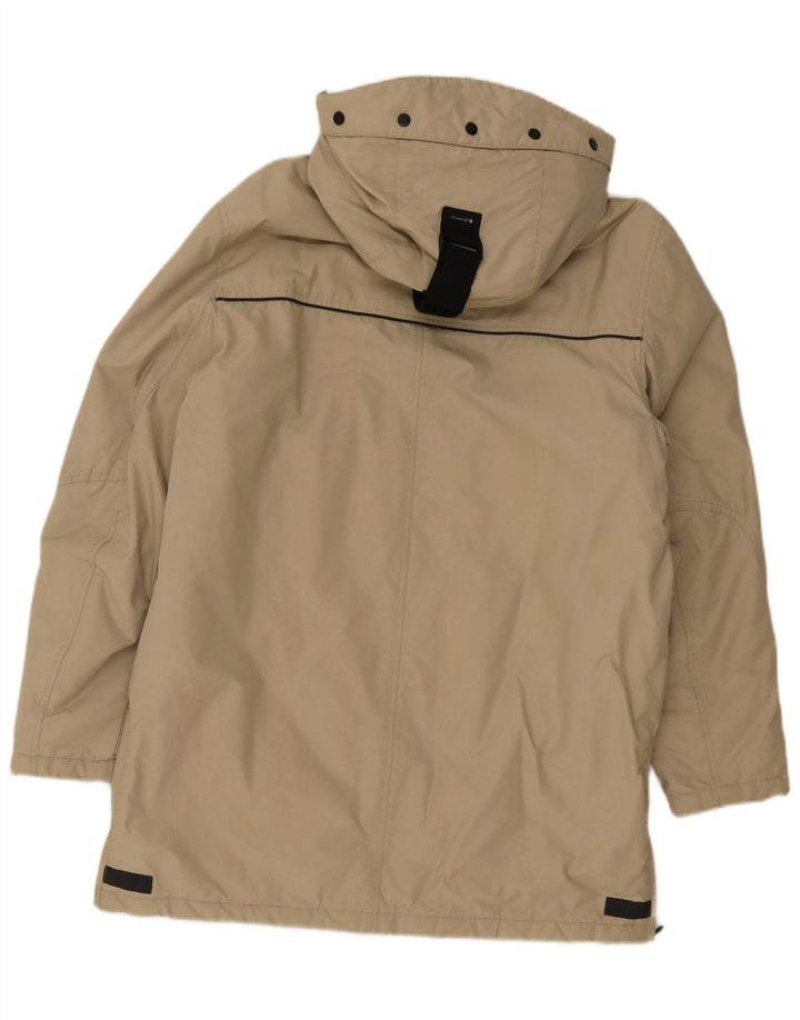 Canadiens Herre hættepolstret frakke IT 48 Medium Beige Bomuld
