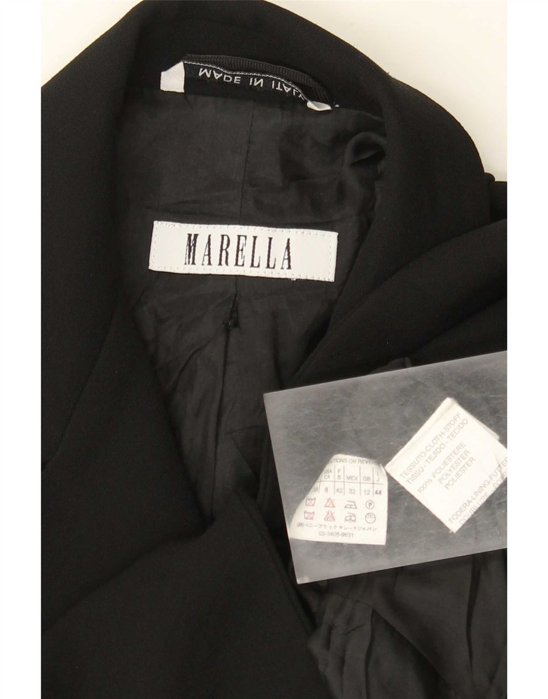 Marella Dame Bolero Jacket UK 12 Medium Sort Polyester