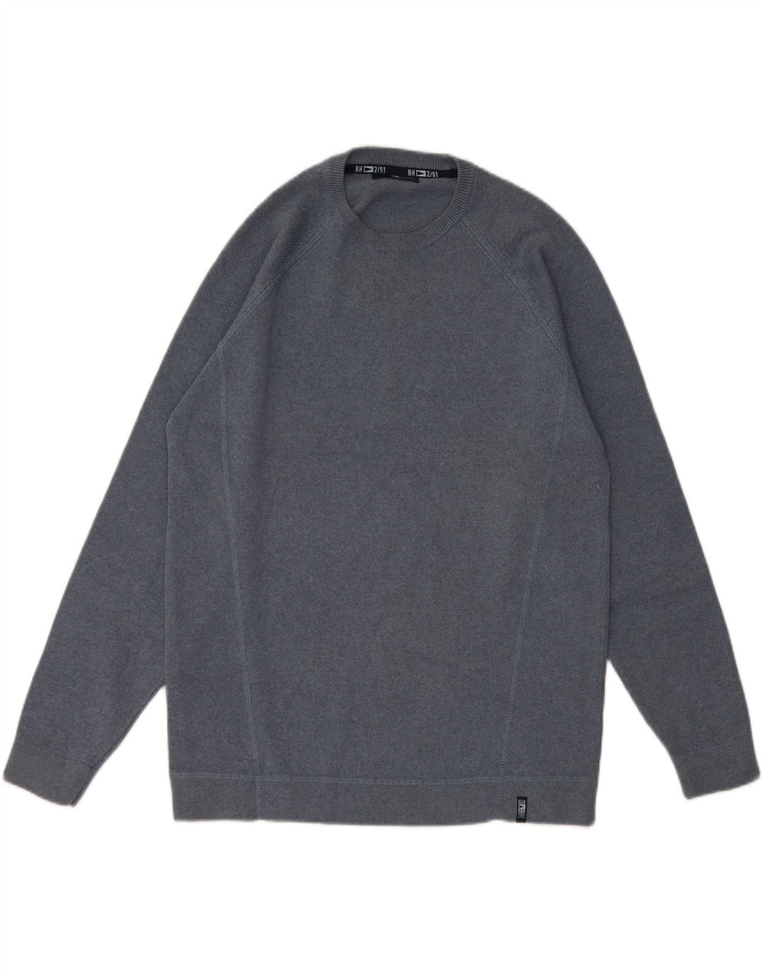 Marks & Spencer Herre Blue Harbor Crew Neck sweater Medium Blue