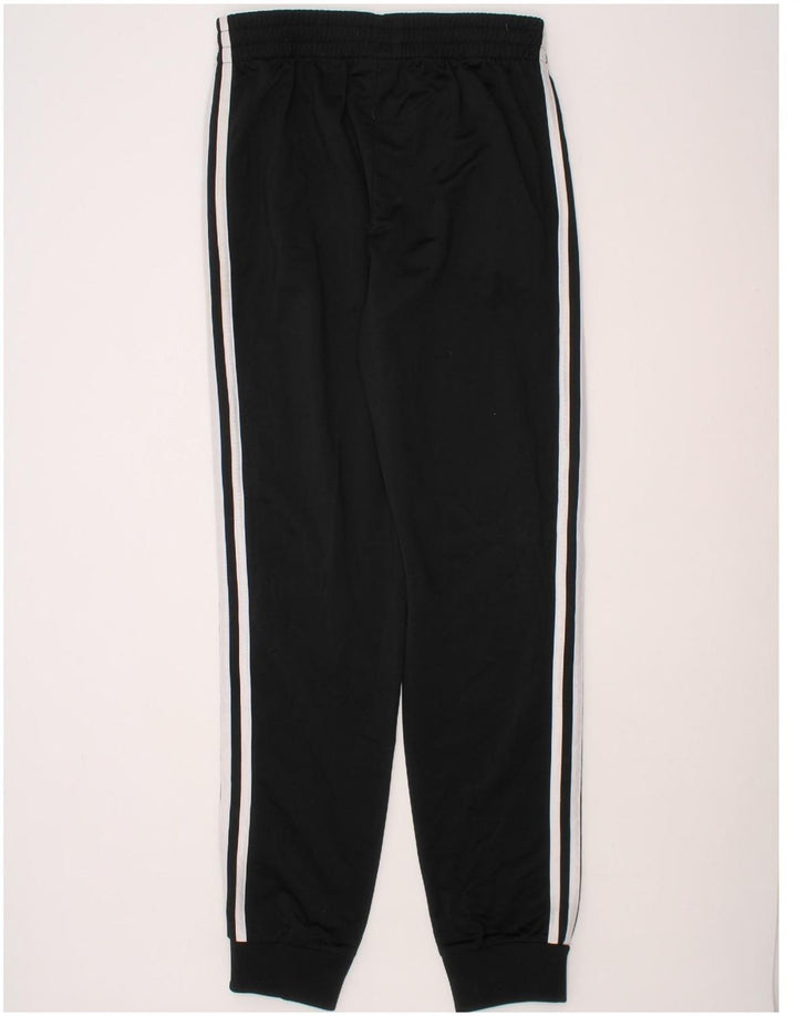 ADIDAS Boys Tracksuit Trousers Joggers 14-15 Years  Black Polyester Vintage Adidas and Second-Hand Adidas from Messina Hembry 