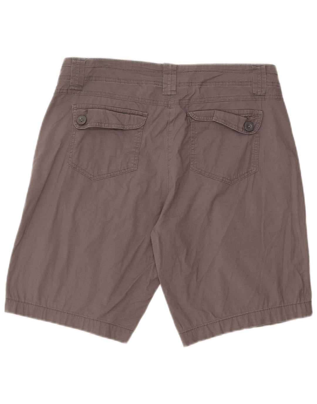 Mountain Warehouse Dame Chino Shorts UK 12 Medium W32 Grå Bomuld