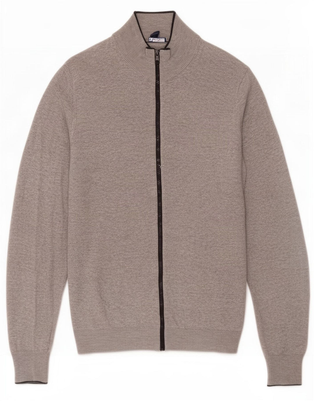 Gap herre cardigan sweater mellemgrå bomuld