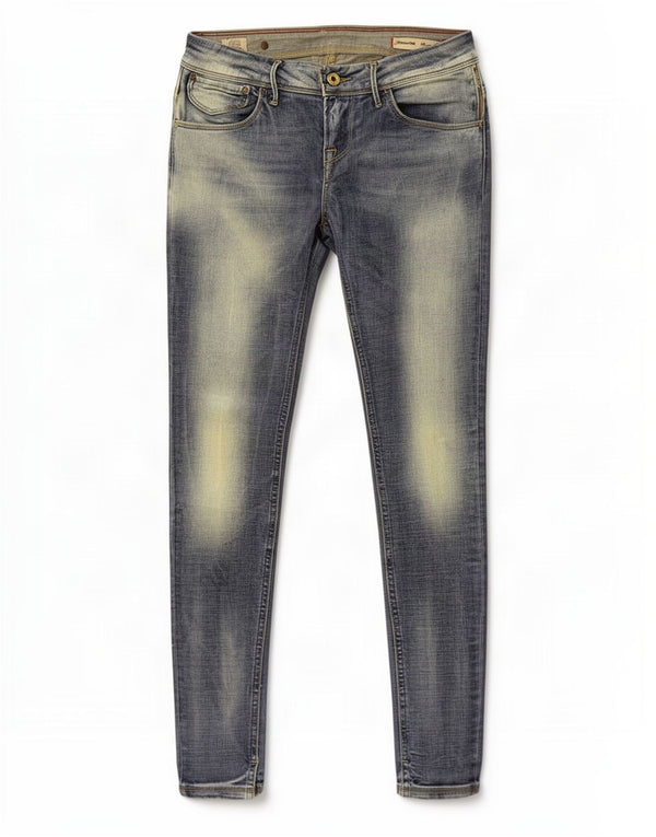 Meltin' Pot Dame Skinny Jeans W27 L30 Blå Bomuld