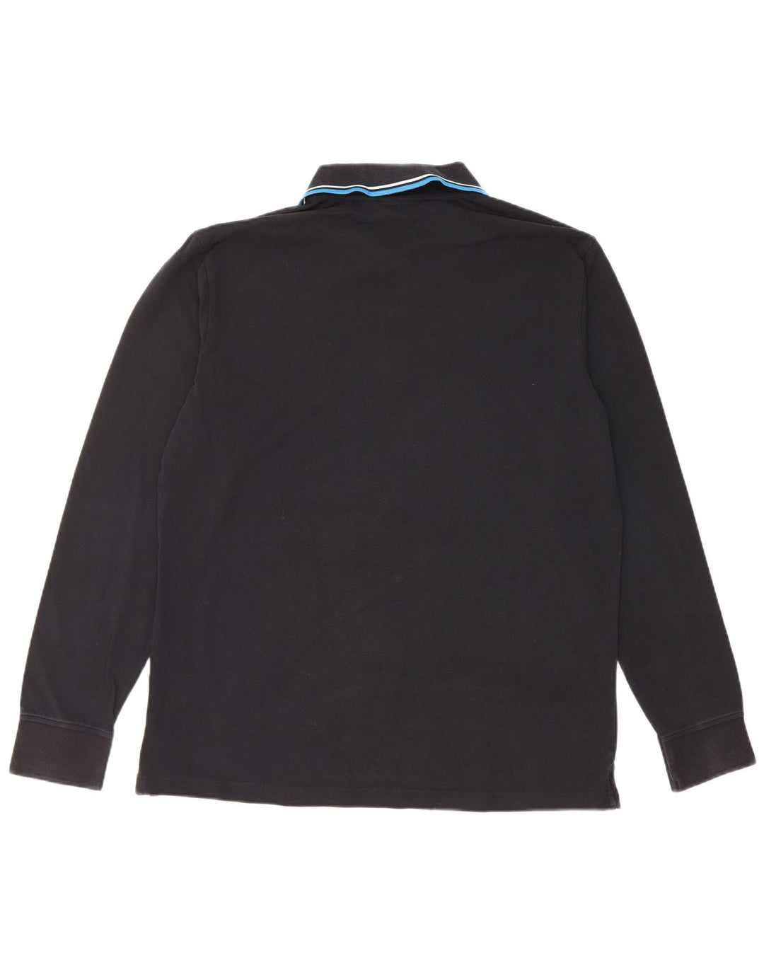 Diadora Langærmet Polo Shirt til mænd 2XL Sort