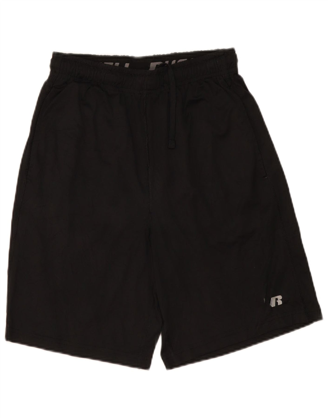 RUSSELL ATHLETIC Herre Dri-Power Sportshorts Små sorte polyester