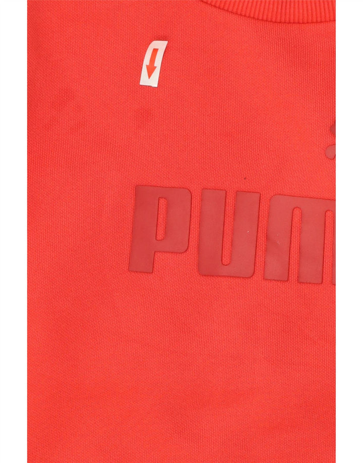Puma Herre Grafisk Sweatshirt Jumper Lille Rød