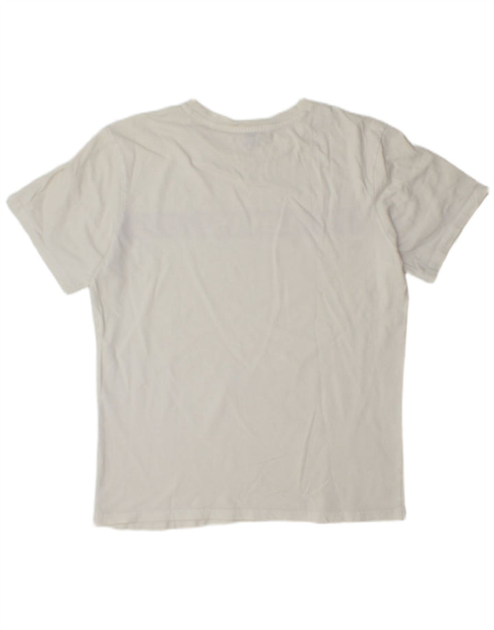 Levi's Herre grafisk T-shirt Top Medium White Colourblock