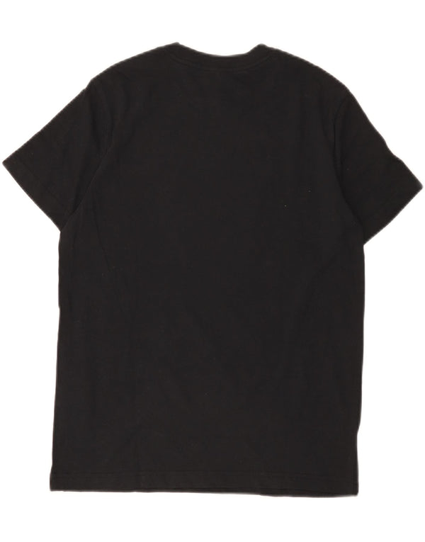 Nike Piger Loose Fit T-Shirt Top 12-13 år Stor Sort Bomuld