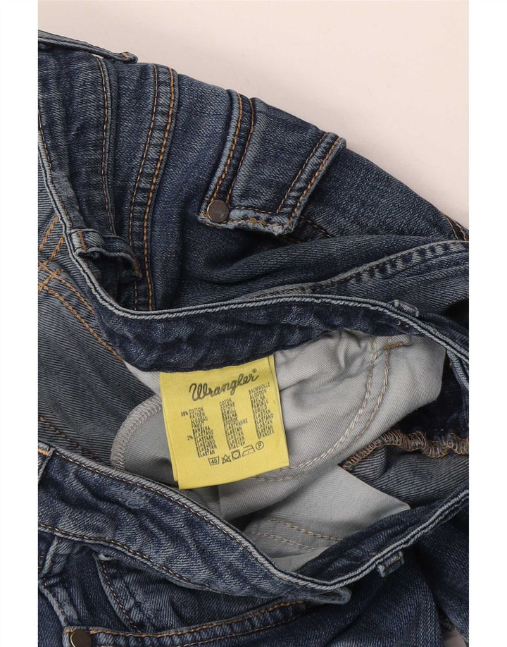 Wrangler Megan Slim Jeans til kvinder W32 L34 blå bomuld