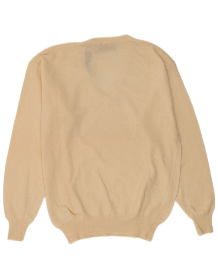 Kappa Herre V-hals sweater Stor Beige Uld