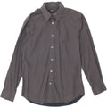 DOCKERS Mens Shirt Medium Navy Blue Spotted Cotton Vintage Dockers and Second-Hand Dockers from Messina Hembry 