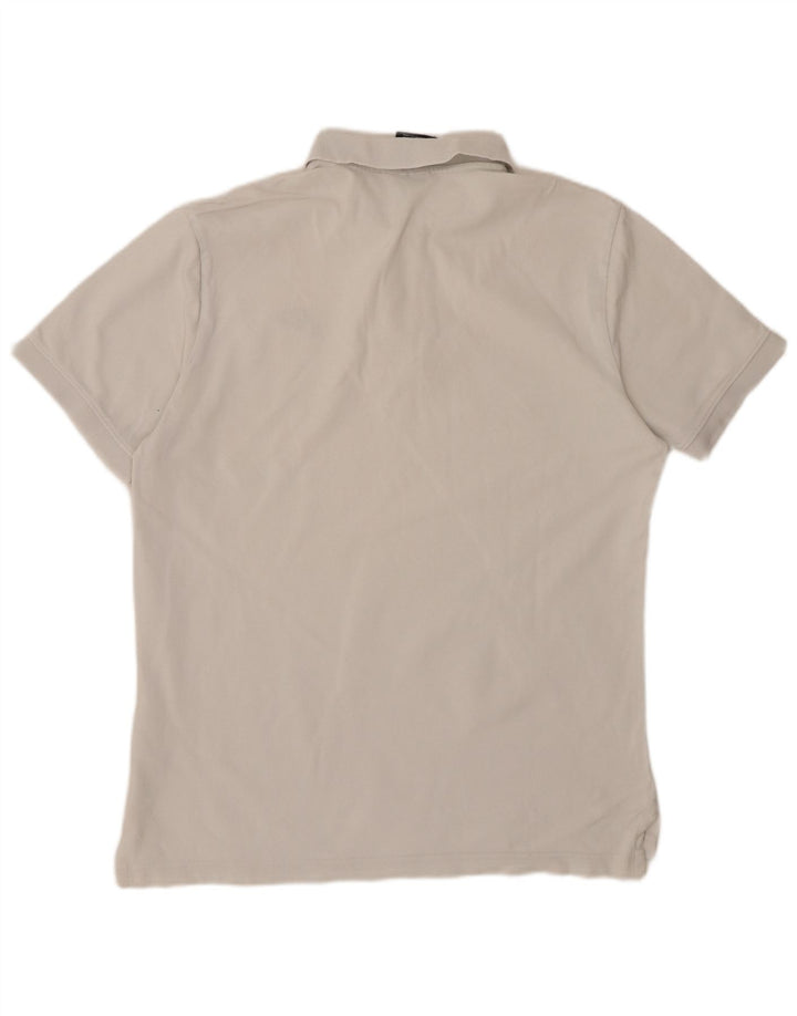 NIKE Poloshirt til mænd Medium hvid bomuld