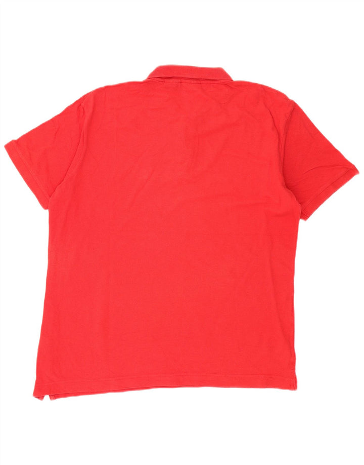 Fila Polo Shirt til mænd XL Rød Bomuld
