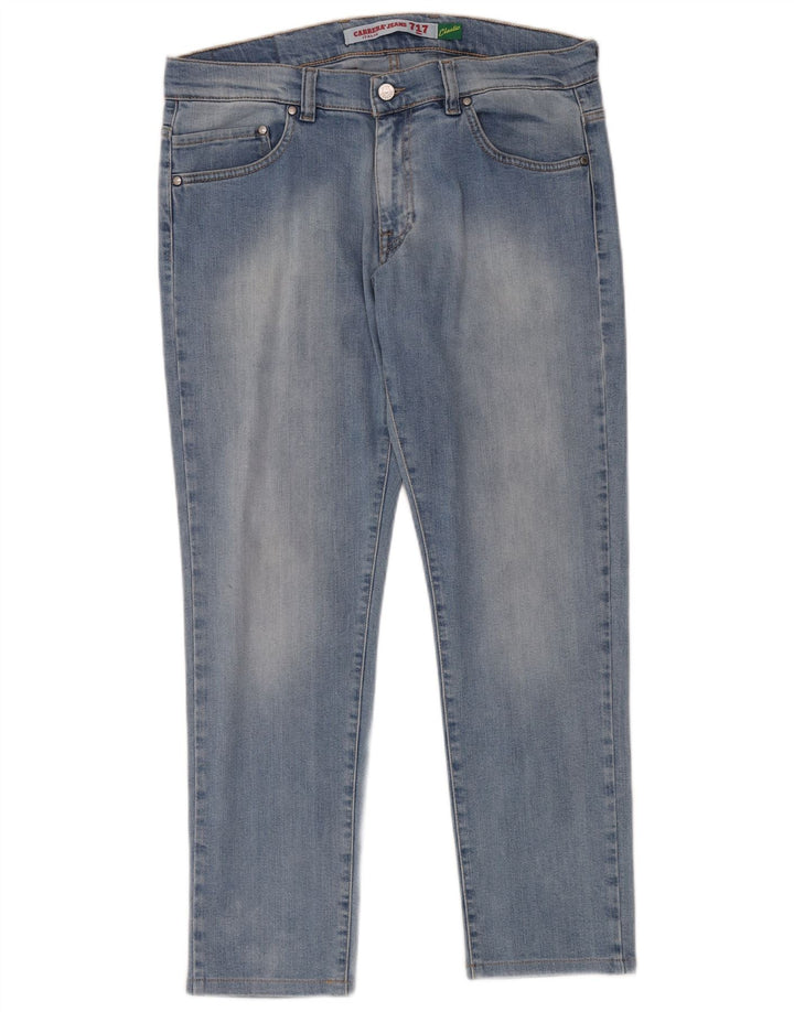 CARRERA Herre 717 Slim Jeans W36 L29 Blå Bomuld