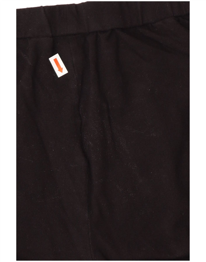 ELLESSE Grafiske Leggings til kvinder UK 12 Medium Sort Bomuld