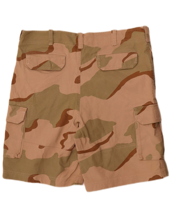 Vintage Herre Cargo Shorts W38 XL Khaki Camouflage