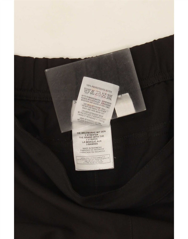 Adidas Sportsshorts til kvinder UK 12 Medium Sort Polyester