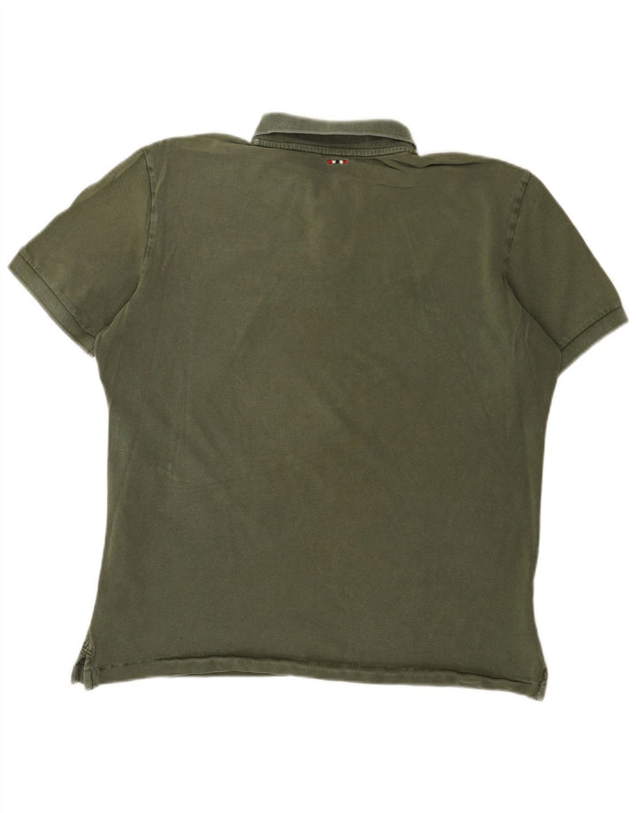 Napapijri Herre Polo Shirt Large Khaki