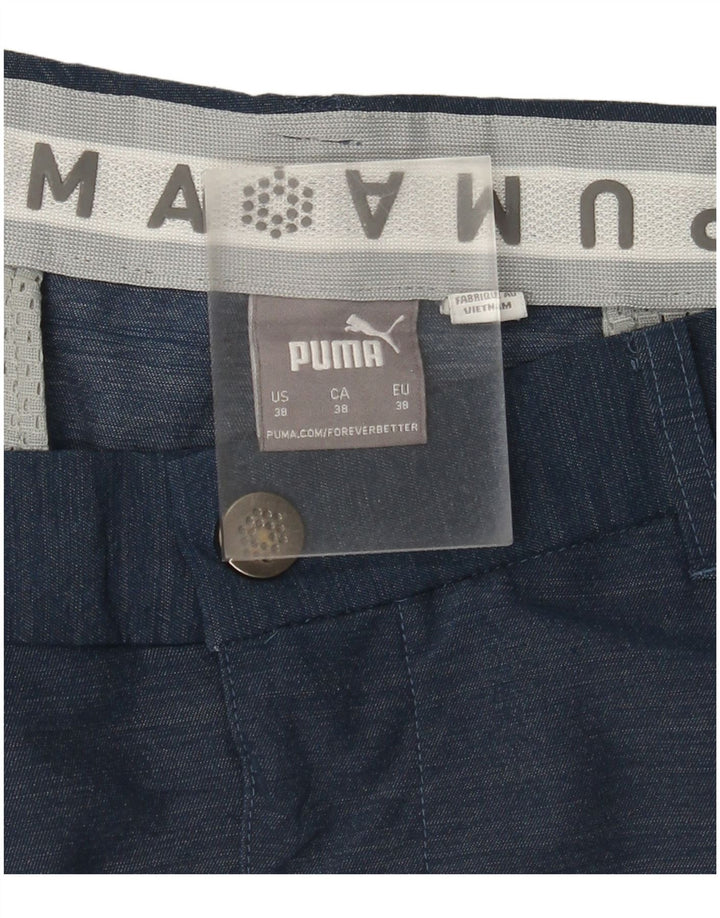 Puma Chino Shorts til mænd W38 XL Marineblå