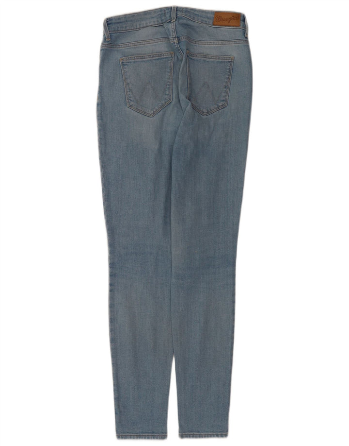 Wrangler Dame Skinny Jeans W28 L32 Blå Bomuld